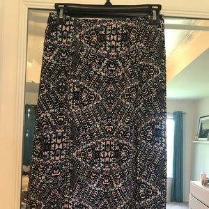 Printed skirt